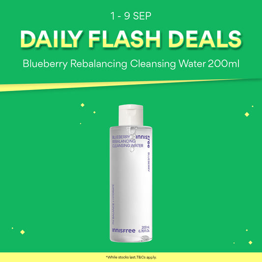 [4 SEP FLASH DEAL] (Online Exclusive) Blueberry Rebalancing Cleansing Water 200ml