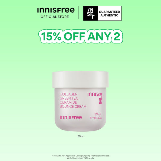[BUY 2, EXTRA 15% OFF] Collagen Green Tea Ceramide Bounce Cream 50ml
