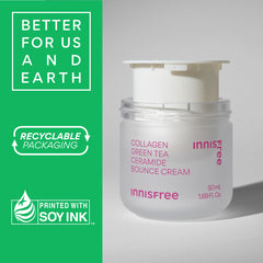 Collagen Green Tea Ceramide Bounce Cream Refill 50ml
