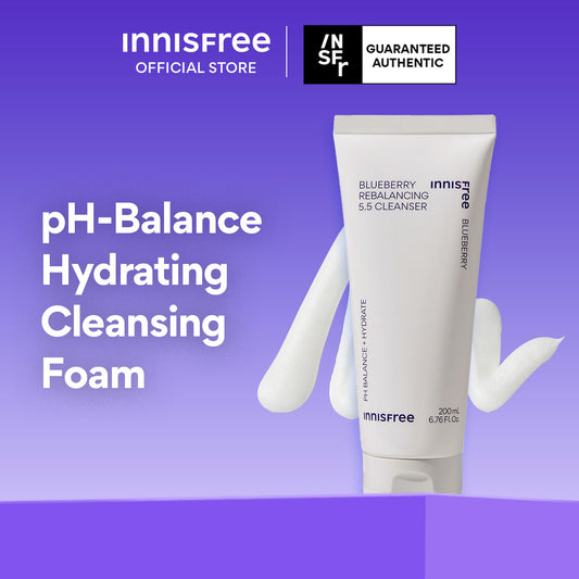(Online Exclusive) Blueberry Rebalancing 5.5 Cleanser 200ml - For Healthy Skin pH & All Skin Types