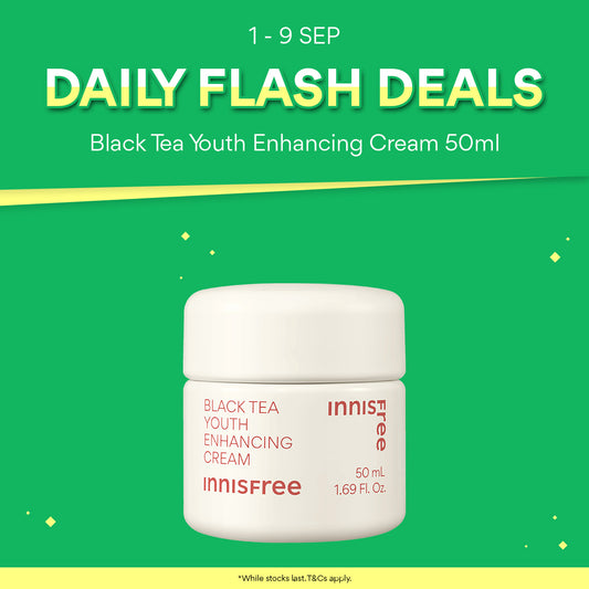[7 SEP FLASH DEAL] Black Tea Youth Enhancing Cream 50ml