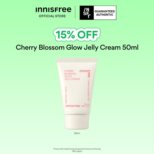 Cherry Blossom Glow Jelly Cream 50ml - Hydrating Gel Type Moisturiser for Dehydrated Skin
