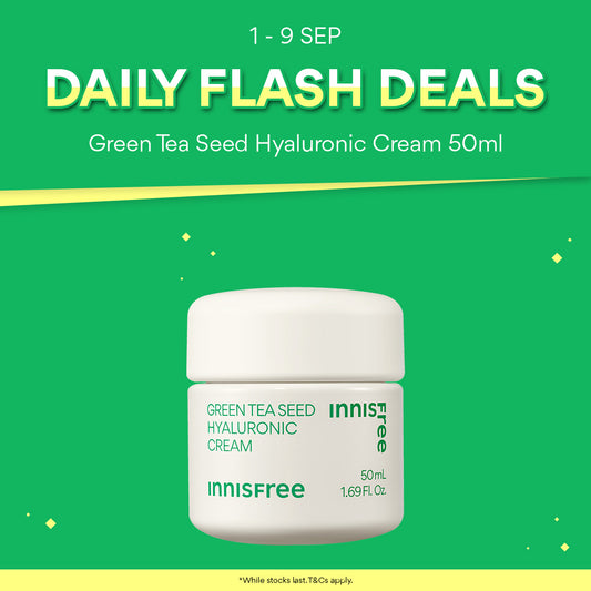 [6 SEP FLASH DEAL] Green Tea Seed Hyaluronic Cream 50ml