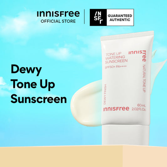 Tone Up Watering Sunscreen 60ml - Dewy Tinted Sunscreen, Tone Up & Hydration
