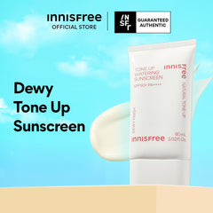 Tone Up Watering Sunscreen 60ml - Dewy Tinted Sunscreen, Tone Up & Hydration