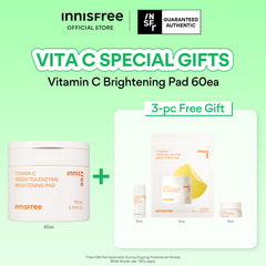 Vitamin C Green Tea Enzyme Brightening Pad 60ea