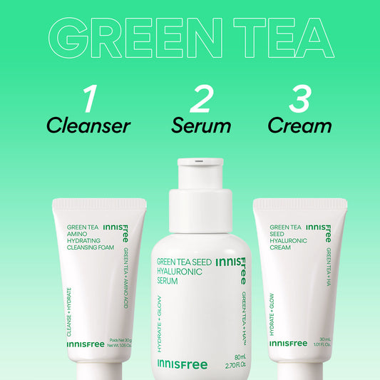 (OCTOBER SPECIAL) Green Tea Seed Hyaluronic Serum Special Set