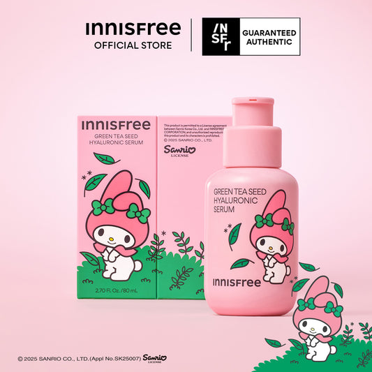 [My Melody Edition] INNISFREE Green Tea Seed Hyaluronic Serum 80ml