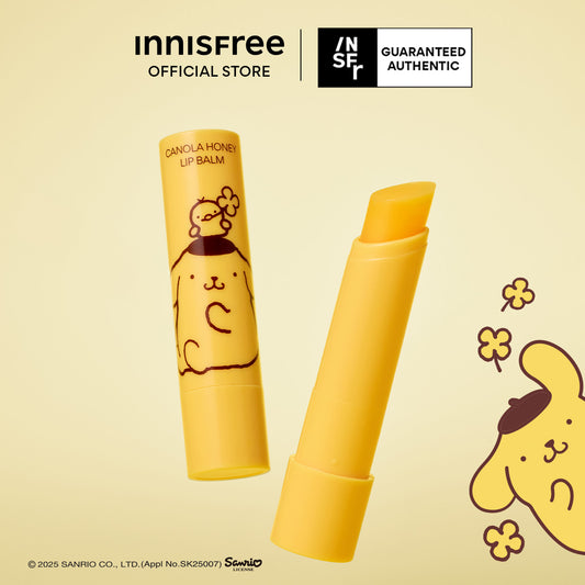 [Pompompurin Edition] INNISFREE Canola Honey Lip Balm 3.5g