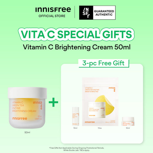INNISFREE Vitamin C Green Tea Enzyme Brightening Cream 50ml