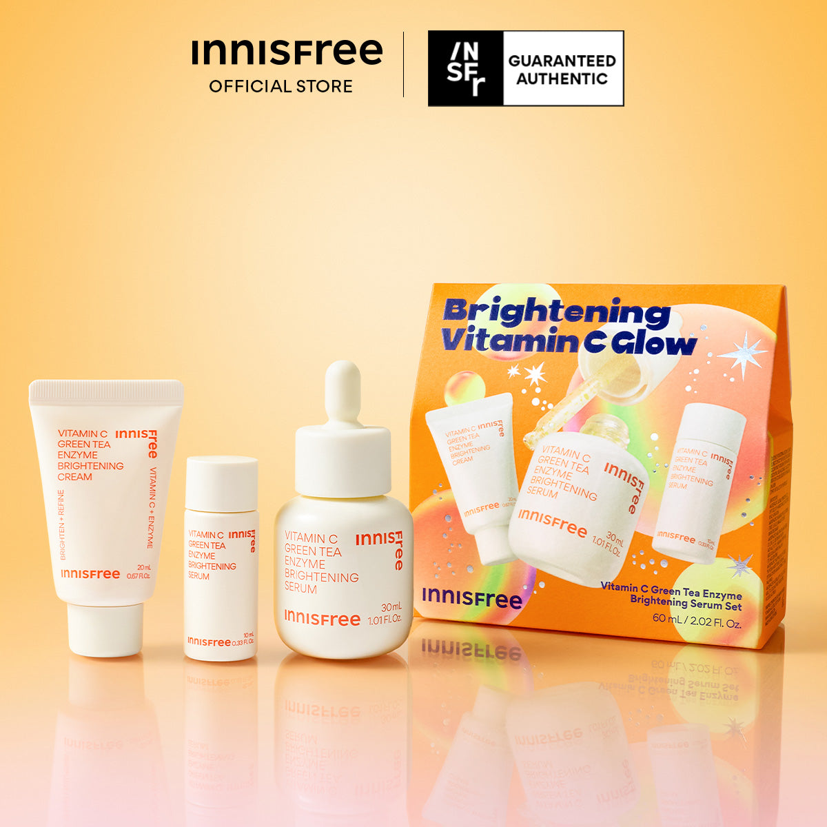 [Holiday Edition] Vitamin C Brightening Serum 30ml + 2PCS Travel-size