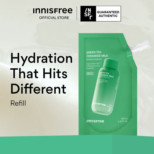[Online Exclusive] INNISFREE Green Tea Ceramide Milk Refill 160ml