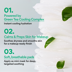 Green Tea Panthenol Calming Full Routine Set