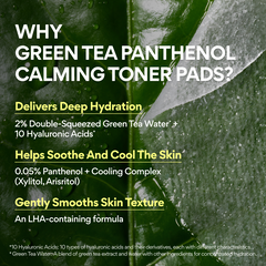 Green Tea Panthenol Calming Full Routine Set