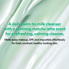 Soothe & Hydrate Green Tea Duo - Cleansing Balm, Hydrating Serum