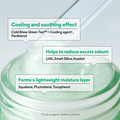 Green Tea Panthenol Calming Full Routine Set