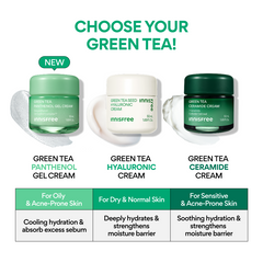 Green Tea Panthenol Calming Full Routine Set