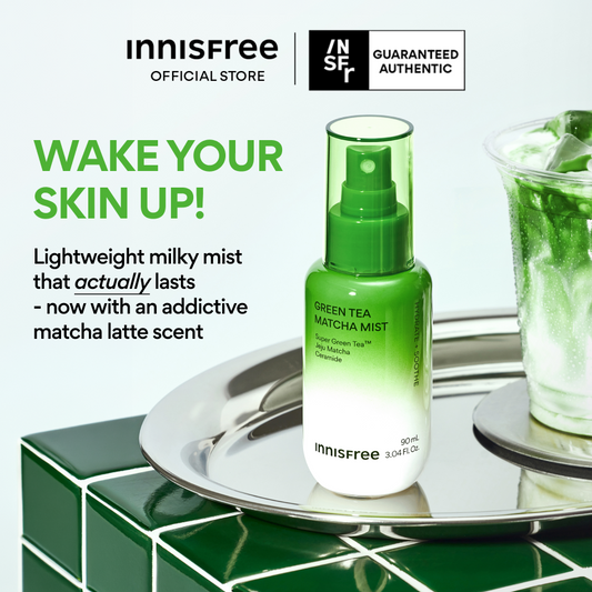 [LIMITED EDITION] Green Tea Matcha Mist 90ml - Hydration, Soothing and Glow—24 Hours a day