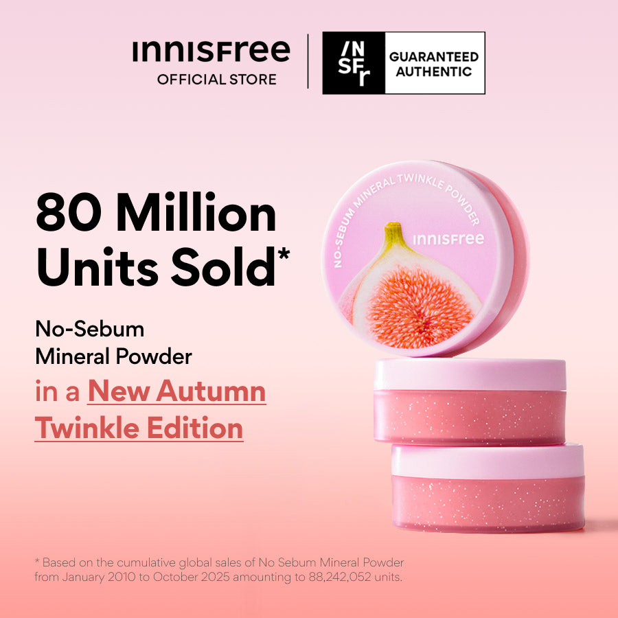 [Limited Edition] No Sebum Mineral Twinkle Powder 5g - Fig, Osmanthus
