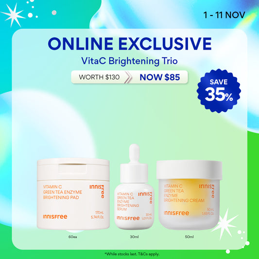 [11.11 Sale] INNISFREE VitaC Brightening Trio