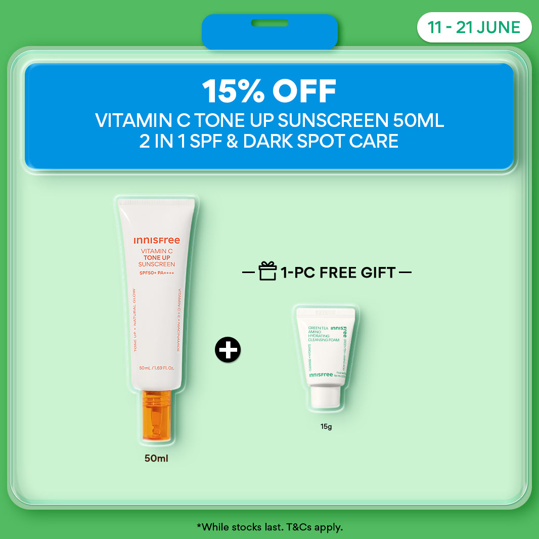 Vitamin C Tone Up Sunscreen 50ml - Tinted Sunscreen & Brightening Skincare