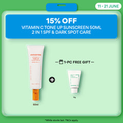 Vitamin C Tone Up Sunscreen 50ml - Tinted Sunscreen & Brightening Skincare