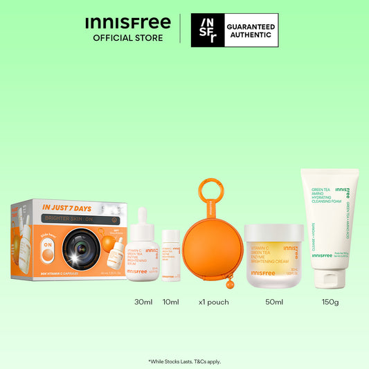 Vitamin C Brightening & Hydrating Skincare Routine