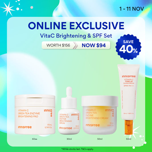[11.11 Sale] INNISFREE VitaC Brightening & SPF Set
