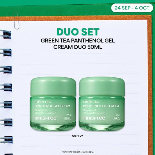 Green Tea Panthenol Gel Cream Duo 50ml