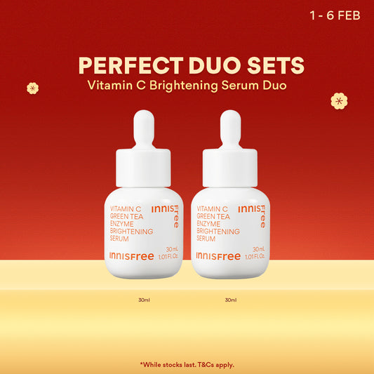Vitamin C Brightening Serum 30ml Duo - For Dark spots, Blemishes, Dull Skin
