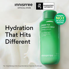 [COMING SOON] INNISFREE Green Tea Ceramide Milk - Hydrating Essence for Deep Hydration, Moisture & Barrier Repair