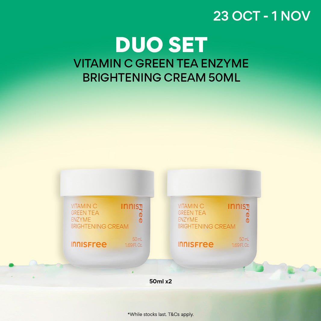 Vitamin C Green Tea Enzyme Brightening Cream Duo