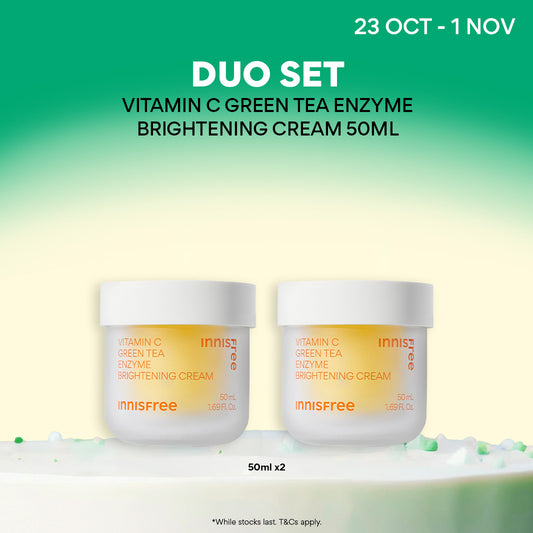 Vitamin C Green Tea Enzyme Brightening Cream Duo