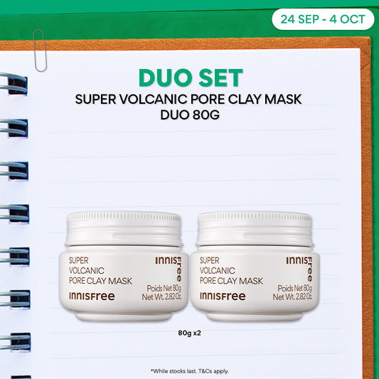 Super Volcanic Pore Clay Mask Duo 80g