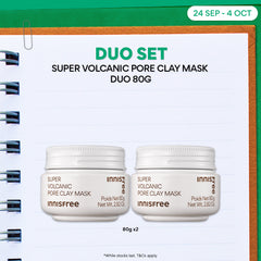 Super Volcanic Pore Clay Mask Duo 80g