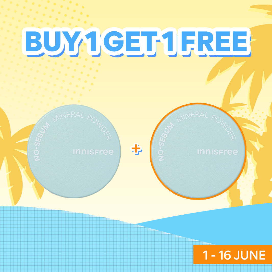 [BIG SALE SPECIAL: BUY 1 GET 1] No-Sebum Mineral Powder 5g Duo