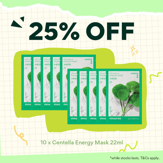 Centella Energy Mask 22ml x 10pcs