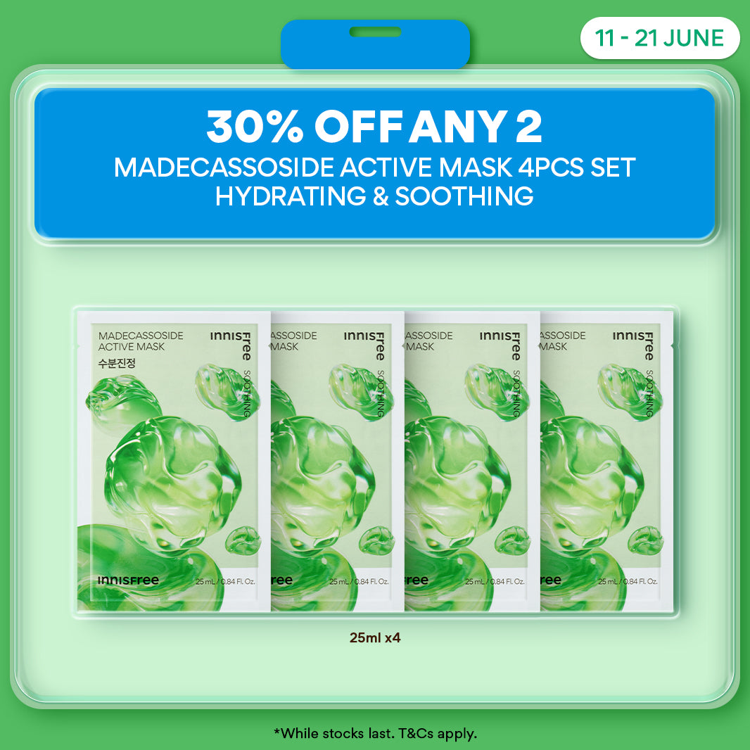 Madecassoside Active Mask Set x 4 Sheets