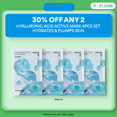 Hyaluronic Acid Active Mask Set x 4 Sheets