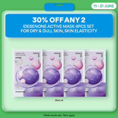Idebenone Active Mask Set x 4 Sheets