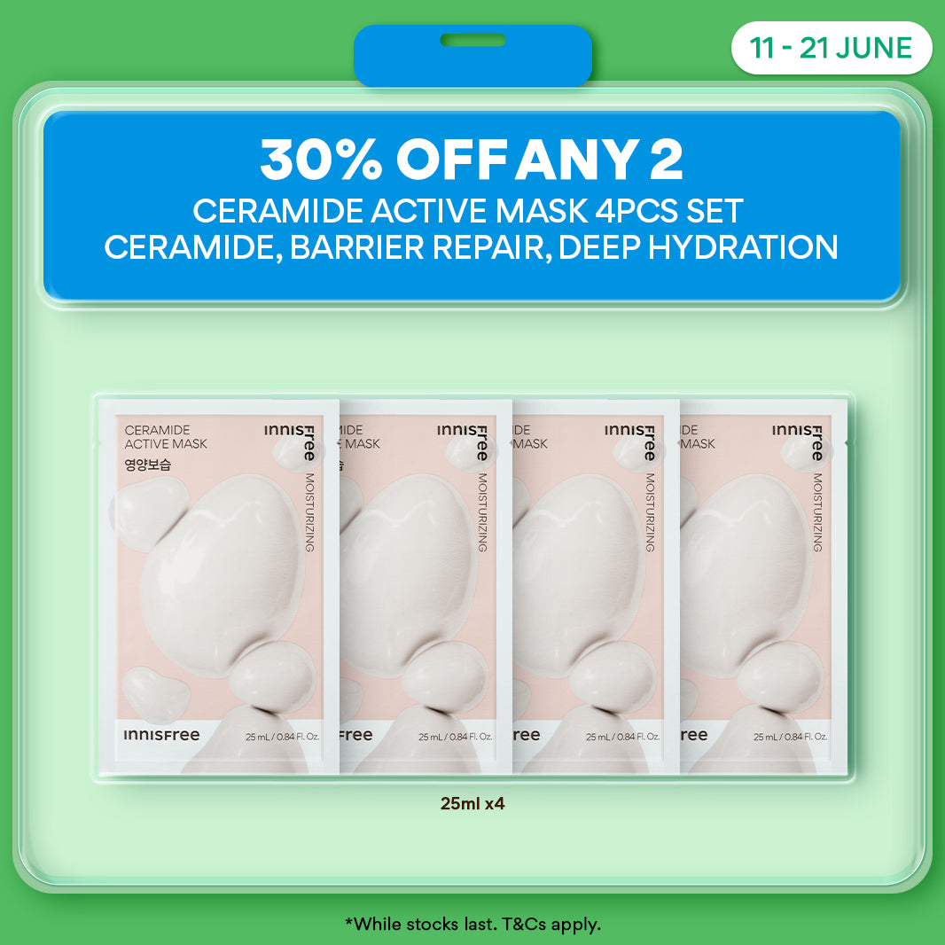 Ceramide Active Mask Set x 4 Sheets