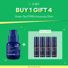 [Big Sale Special: Buy 1 Gift 4 variant] Retinol Green Tea PDRN Skinbooster Ampoule