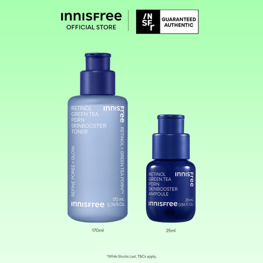PDRN Firming Duo Set - Skin booster Toner, Ampoule for pore, wrinkles, fine lines