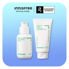 [PayDay: 20% OFF] INNISFREE Green Tea Hydrating Cleanser & Serum Duo - For Daily Facial Cleansing & Deep Hydration
