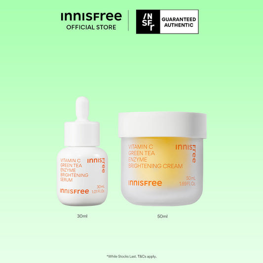 Vita C Brightening Duo Set - Serum & Cream for fading dark spots