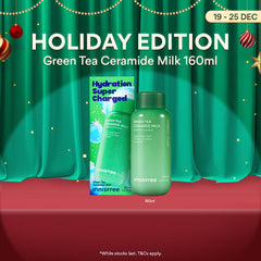 [Holiday Edition Available] Supercharged Green Tea Ceramide Milk Set