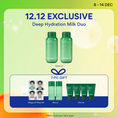 [12.12 Sale] INNISFREE Deep Hydration Milk Duo + FREE MINGYU ID PHOTO SET + 6PCS Travel-size