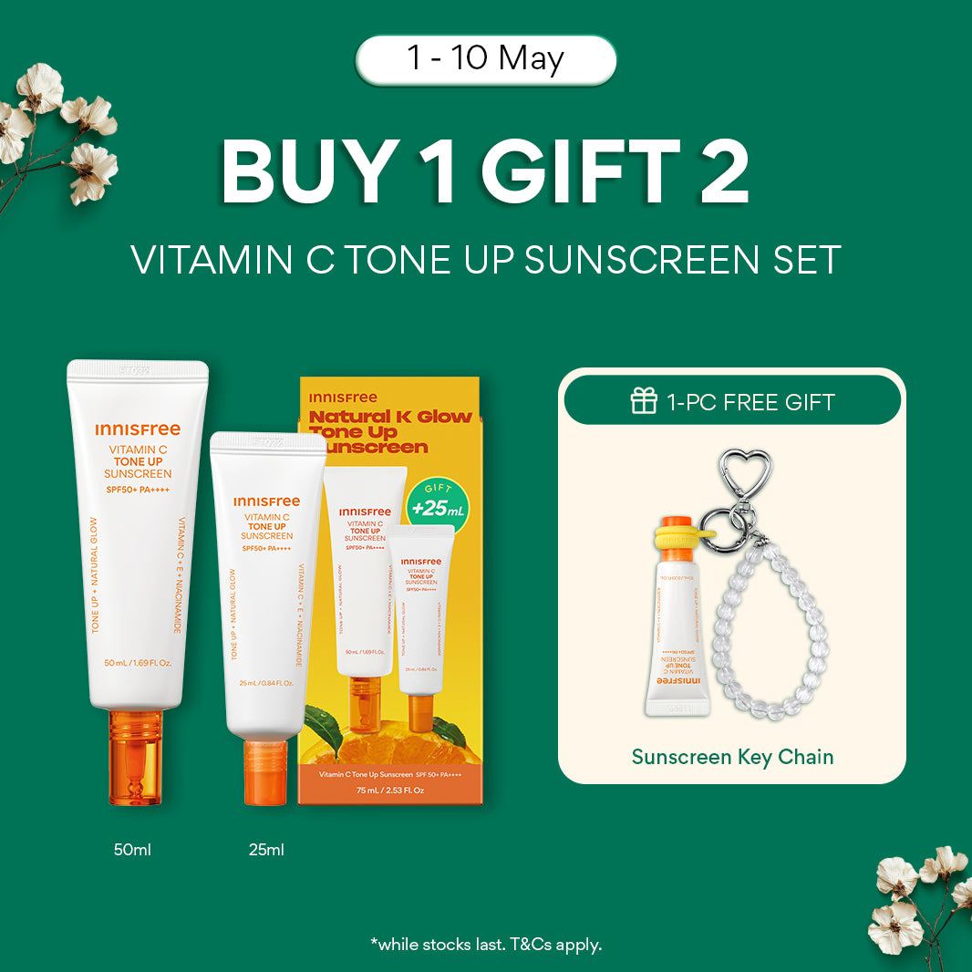 [LIMITED EDITION] Vitamin C Tone Up Sunscreen Set - Limited Edition, SPF & Dark Spot care for Dull skin & Sensitive skin
