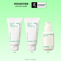Green Tea Essentials Set - Hydrating Serum, Cleanser