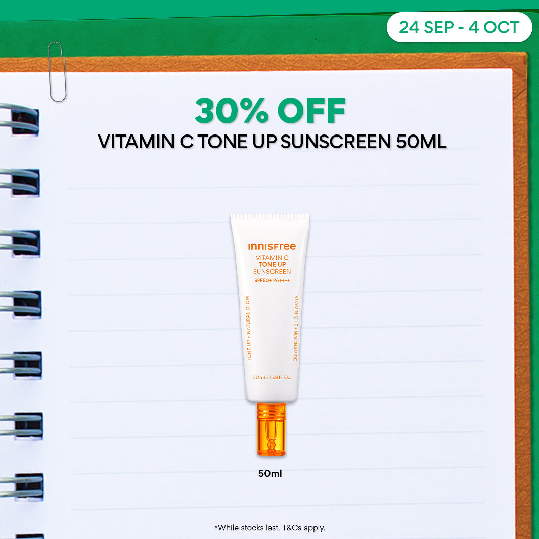 Vitamin C Tone Up Sunscreen 50ml - Tinted Sunscreen & Brightening Skincare